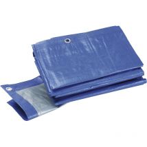 Industrie Schutzplane 180 Gramm blau 3 x 4 m mit Ösen - Schuller Eh'klar