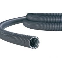 166-30718 PCS10-GS/PVC-GY Schutzschlauch Grau 6.8 mm 50 m - Hellermanntyton
