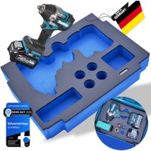 Schaumeinlage Schaumstoffeinlage für Makita Schlagschrauber TW007 - Schwäble