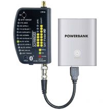 Schwaiger Sat Finder HD + Powerbank Pointeur satellite