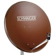 Schwaiger Spi996.2 Antenna Sat 80 Cm Materiale Riflettente: Acciaio Rosso Mattone