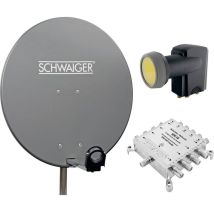 Schwaiger Spi9961set5 Sistema Sat Senza Ricevitore Numero Utenti: 8 80 Cm