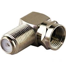 Schwaiger Gmbh - Schwaiger WAD8321531 Adaptateur coudé f Connexions: Fiche mâle f, Prise femelle f 2 pc(s)