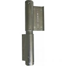 Federband zum Anschweißen, links, 29 x 180 mm, Stahl blank - Schwarte