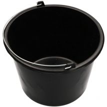 Schwarz Kunststoff Eimer 16 Liter Polyethylen Innen Graduierte Asa 53 Mm 16163043