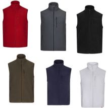 105905 Fleece-Arbeitsweste - xl - Nero - Velilla