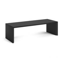 Schwarze dante-holzofenbank - Nordica - 7115010