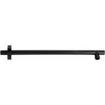 Schwarzer 40 Cm Designer Brausearm Für Regenbrausen (rund)