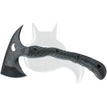 Schwarzer Fuchs Evolution Ascia Schwarzes Griff G10 Schwarz Stein Waschung 440 Lama Foder Kydex