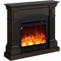Elektrischer Kamin Wengefinish Cm 102,2x114x28,2 Fuego Fuego Galia Wenghe