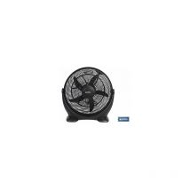 Bodenventilator 5 Flügel, 3 Geschwindigkeiten, 90 w, Schwarz