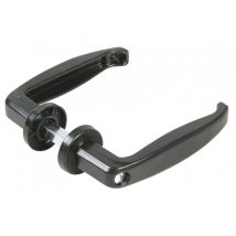 Schwarzer Griff 45-60 AVL 8er Quadrat für 50 mm dicke Rohre - 7098/50