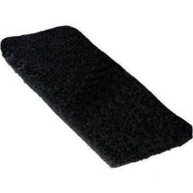 Schwarzer Schwamm weißer Ersatzersatz für Frattazzo in Gummi Still Art 873