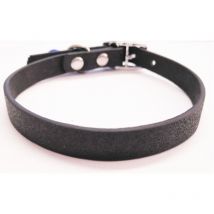 Schwarzes Katzenhalsband mit Glocke