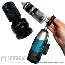 Schlagschrauber Adapter 1/2' auf 1/4' schlagfest S-4932471828 - Schwäble