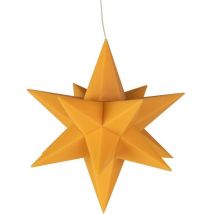 LED-Galaxy-Sterne 3er gelb je 8 gelbe rgb led, 6/18 Timer