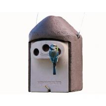 Nisthöhle 2GR Dreiloch 27 mm Maße: ø 33x33 cm, Holzbeton