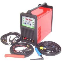 SCHWEIßGERÄT 13750 ac/dc 200 + plasma e-hand plasmaschneider wig digital puls