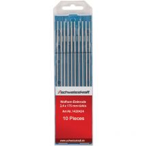 SCHWEIßKRAFT 1420416 Wolframelektroden WR 2 türkis / 1,6 x 175 mm