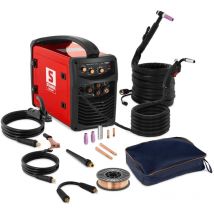 Schweißgerät Kombi 4In1 250A MIG MAG mmA WIG FCAW E Hand IGBT Inverter Stamos