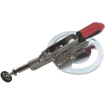 Schweisskraft 1528162 Waagrechtspanner Mit Runder Adapterplatte, Geschlossen Län