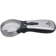 Handleuchtlupe Tech-Line classic Vergrößerung 4x led Linsen-Ø 55,0 mm