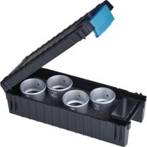 Uhrmacherlupenset Profi-Set Tech-Line 6x, 8x, 10x, 15x Kunststoffkassette 4 teilig