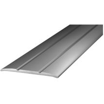 Schwellenprofil Aus Aluminium. Silber, Gestrichen, Zum Verschrauben, 90 Cm, 30 Mm