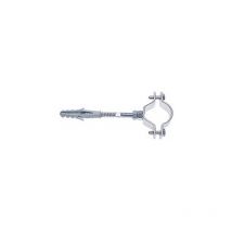 Schwerer verzinkter Kragen mit Dübel und Schraube