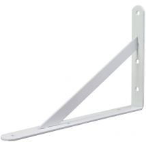 Schwerlast-Regalträger in weiss 400 x 250 x 4,0 mm