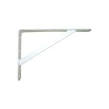 Schwerlastkonsole mit Strebe 330 x 500 mm torbel - weiß - J503695