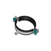 Schwerlastschelle 65-71mm verzinkt mit Schallschutzeinlage M10/12 33143071