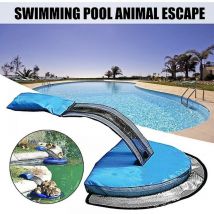 Schwimmende Rettungsrampe Für Haustiere, Pool-schutzmatte Für Haustiere (blau)