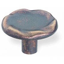 22726 - Pomello per Mobile Realizzato in zama, Diametro 36 mm, Effetto Stagno Anticato - Schwinn