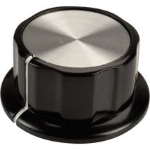 SCI - RN-99A(6.4mm) RN-99A(6.4mm) Drehknopf Schwarz, Weiß (ø x h) 45 mm x 20.3 mm 1 St.