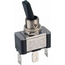 R13-423L b/g green spst led Tip Toggle Switch Green - SCI