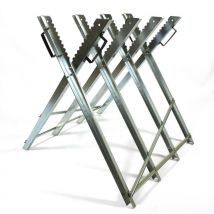 Estexo - Scie à bois en métal Scie à bois pliable Aide au sciage Scie à chaîne