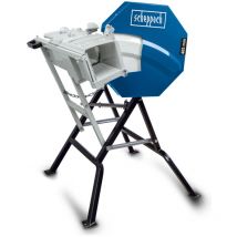 Scie à bûches HS410 – 2200 w – 230 v – Lame de 405 mm – Longueur du bois 300-1000 mm – Diamètre de coupe 140 mm – Scie circulaire à bascule – Clapet