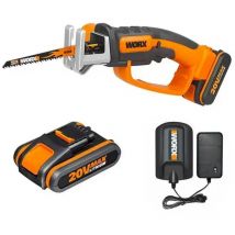 Scie sans fil 20V/2Ah Worx WGg894E
