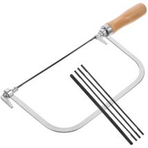 Feiyue - Scie à main pour le travail du bois, outil de camping, gravure, outils, scies à chantourner portatives pour tirer, manche en bois manuel