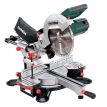 Scie à onglets Metabo kgs 254 m - 602540000 - 1450W - Noir