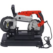 Xpotool - Wiltec Scie à ruban 1100W Support amovible Largeur Coupe 127 mm Usage mobile Métaux Bois 0,7-2,4m/s Outillage Atelier Industrie