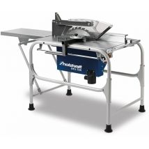 Holzkraft - Scie circulaire de chantier professionnelle pour la construction hauteur de coupe 150 mm 4,2 kW 400V + lame de scie circulaire dia. 500