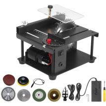 Decdeal - Scie à Table, Mini Scie De Bureau, Machine De Découpe Électrique, Avec Meule à Lame De Scie, Profondeur De Coupe De 35MM