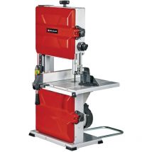 Einhell - Scie à ruban TC-SB 245 L (400 W, vitesse max. 726 m/min, largeur de passage 245 mm, hauteur de coupe max. 101 mm)