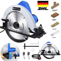 Scie circulaire portative 3600W Scie circulaire avec lame de 185mm