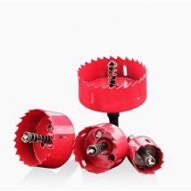 Scie Cloche 115mm M42 Avec Hexagonale Adaptateur Pour Fer Aluminium, Cloison Sèche, Tuyau, Plastique Métaux 1pcs