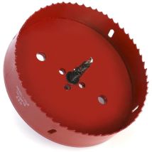 Scie Cloche Bi-métal Ø 150 Mm, Acier Rapide Hss M42, Avec Tige Hexagonale Et Foret Pour Aluminium, Fer Et Bois