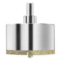 Scie Cloche Diamant 68 mm, Foret Diamant avec Foret Guidage Central, Scie Cloche Carrelage avec Revêtement de Surface en Diamant pour Coupe de Verre,