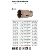 Drel korona m14 z nasypem diamentowym lutowanym 14mm